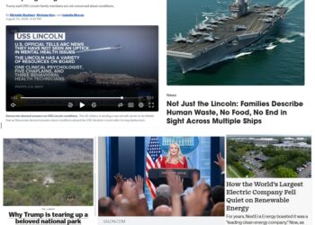 Saturday (8/15) News Roundup: Trump Blows Off Military Members’, Families’ Concerns Over Conditions on USS Lincoln; Trump Tears Up Big Bend National Park…