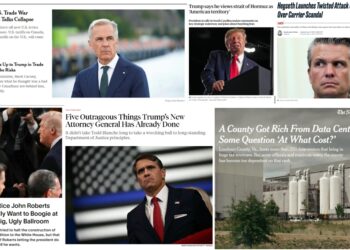 Saturday (8/22) News Roundup: So Much for a US-Canada Trade Deal, as Trump Had Falsely Claimed; Hegseth’s “Twisted Attack on Free Press Over Carrier Scandal”…