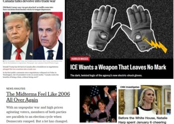 Sunday (8/23) News Roundup: US-Canada Trade War – Thanks to Trump’s Idiocy; ICE’s “Dark, Twisted” Electric-Shock Gloves