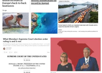 Tuesday (8/25) News Roundup: Climate Crisis Out of Control, Heads Towards Catastrophe; Trump Wages Economic War on Iran and Canada