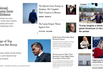 Wednesday (8/26) News Roundup: Trump Betrays Qatar; Hegseth Trashes US Military; Deference Turns to Defiance of Trump “At Home and Abroad”