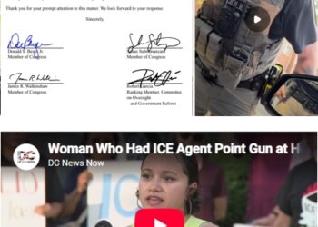 Reps. Don Beyer (D-VA08), Suhas Subramanyam (D-VA10), James Walkinshaw (D-VA11) Call for “Immediate” FBI and DoJ Investigation “Into ICE Agents Threatening U.S. Citizen With Gun” in Falls Church