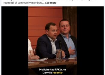 Video: VA05 Dem Nominee Tom Perriello Says Far-Right Rep. John McGuire (R-VA05) and RFK Jr. “want AI chatbots replacing doctors and denying care until you are about to die”