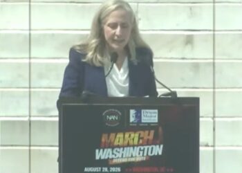 Video: At 2026 March on Washington, Gov. Abigail Spanberger Announces She’s Now “restored the [voting] rights of 100,000 eligible Virginians”