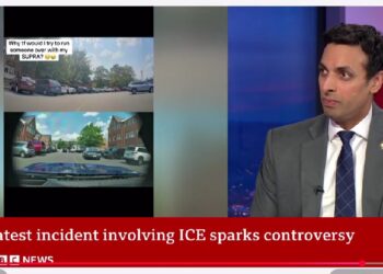 Video: Rep. Suhas Subramanyam (D-VA10) Says He Wants ICE Agents, Like the Ones in Bailey’s Crossroads, to “face…criminal charges if you pull a gun on someone”