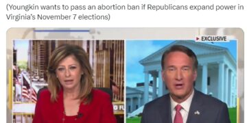 Video: Glenn Youngkin Goes Completely, Trump-Level Unhinged, Calls for “a recount and a revote of the original election”