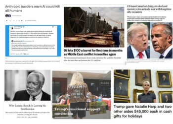 Wednesday (9/9) News Roundup: “Anthropic insiders warn AI could kill all humans”; Thanks to Trump’s Insanity, US-Canada in a Destructive Trade War