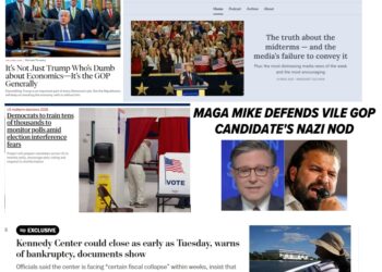 Monday (9/14) News Roundup: Media “Both Sidesing” Us to Disaster; Mike Johnson Defends the Worst of the Worst…