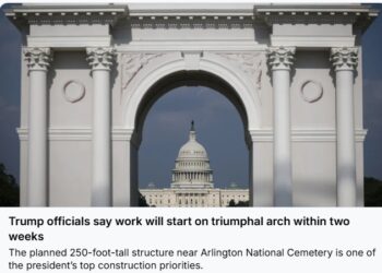 Rep. Don Beyer (D-VA08) Rips Donald Trump’s “illegal,” gridlock-increasing,” “narcissistic,” “plainly illegal” Arch “monstrosity”